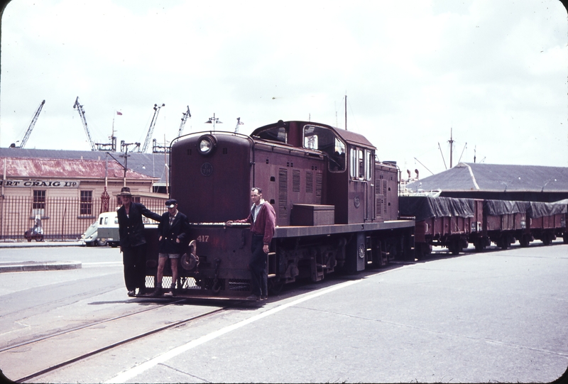 103349: Auckland Wharf Line Shunter Dsc 417
