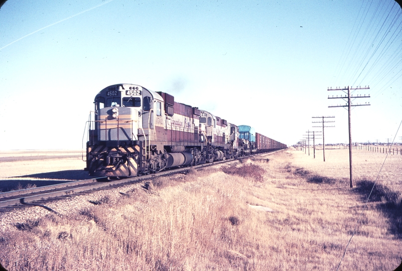 110320: Mile 9.4 Brooks Sub. AB No 949 Freight 4502 4237 8614