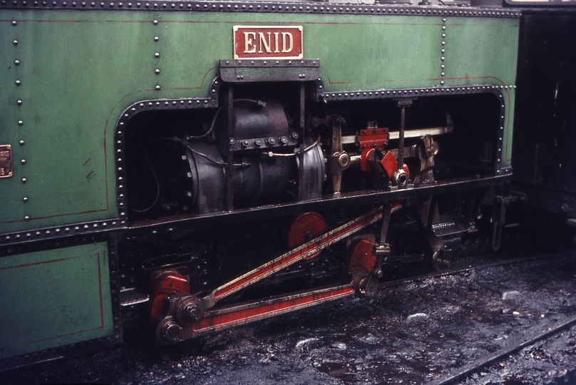 111207: Snowdon Mountain Railway Llanberis CAE Cylinders and Rods on No 2 Enid