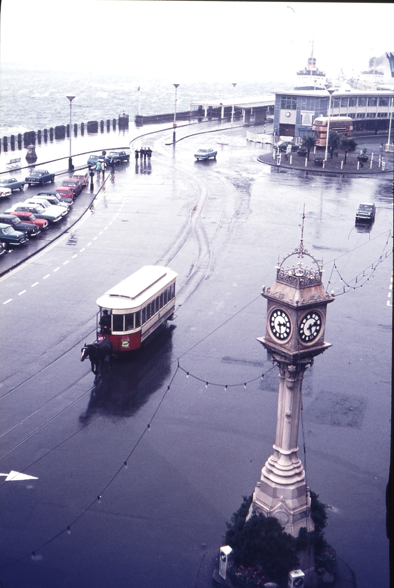 111301: Douglas Horse Tramway Victoria Pier IOM Northbound Car No 1