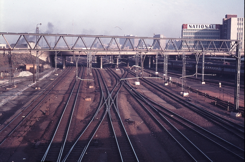 111653: Johannesburg South Africa View from Traffic bridge near station