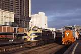 118469: Spencer Street 8125 4:25pm Bacchus Marsh Passenger B 75 and 8037 4:42pm Kyneton Passenger P 12