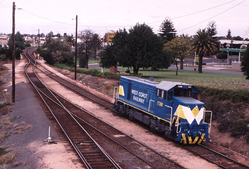 121052: Mildura T 369 running round 8193-8194 Special Passenger