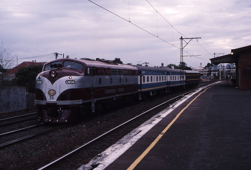 121923: Middle Footscray 8391 ARHS Special to Yarrawonga GM 36