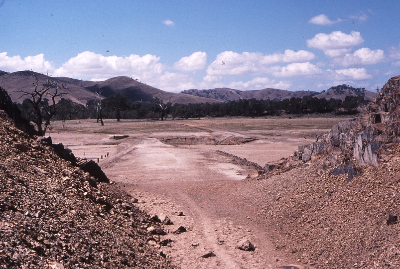 122171: Doolam Creek Bridge on original location viewed East through cutting