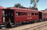 128021: Woolshed Flat Inspection Car 'Sturt' in consist 'Trans' to Quorn