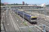 128199: Federation Square Up Suburban 6-car Connex Comeng 593 M leading
