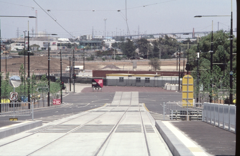 128235: Collins Street Bridge Stop looking West