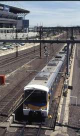 130134: Spencer Street 6-car Siemens Suburban emerging from Caulfield Lines Tunnel