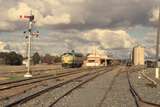 132199: Temora  looking East from West end 4201 stabled in distance