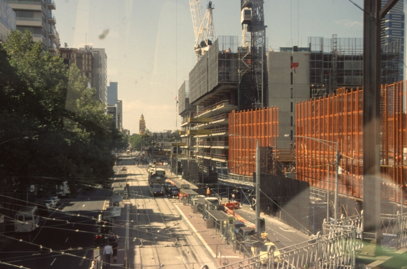 132668: Flinders Street at Spencer Street looking East
