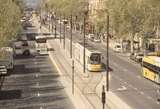 133093: City West 102 Arriving viewed from Morphett Street Bridge