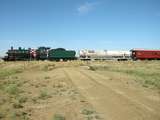 135152: Level crossing km 625 Central Line Down Queensland 150th Anniversary Special BB18 1079
