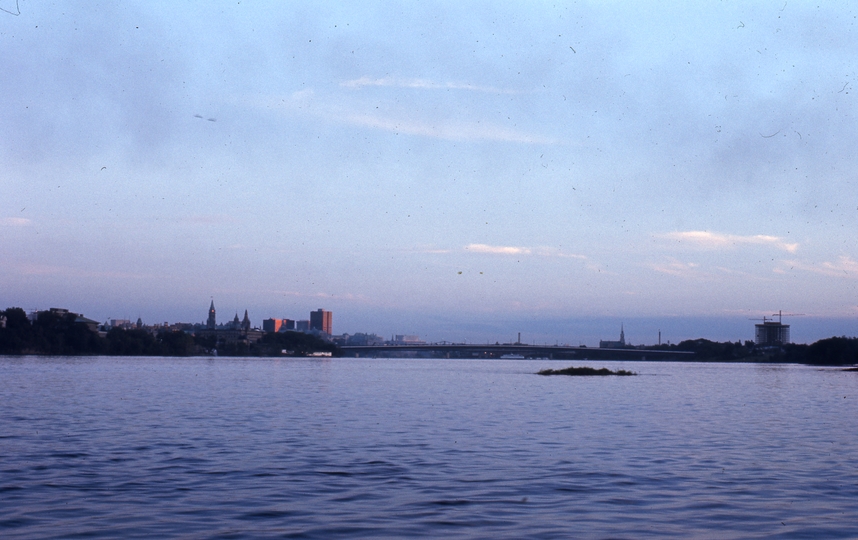 401198: Ottawa ON (left), and Hull QC (right), Canada