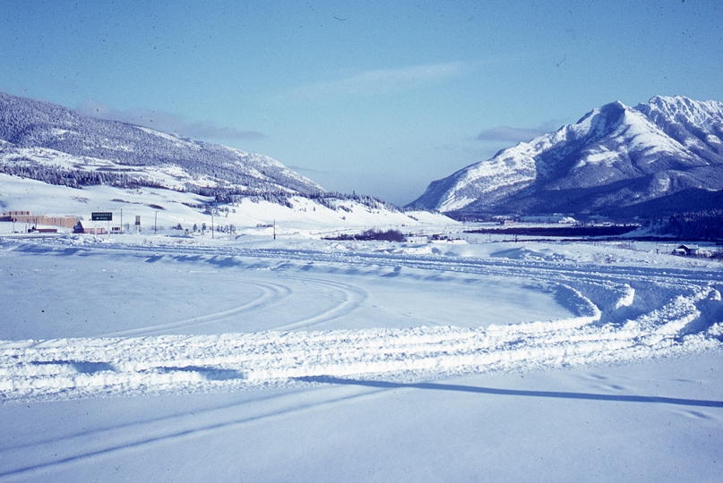 401244: Coleman AB Canada looking towards Blairmore
